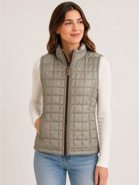 Frauenschuh Packable Quilted Zip Puffer Vest
